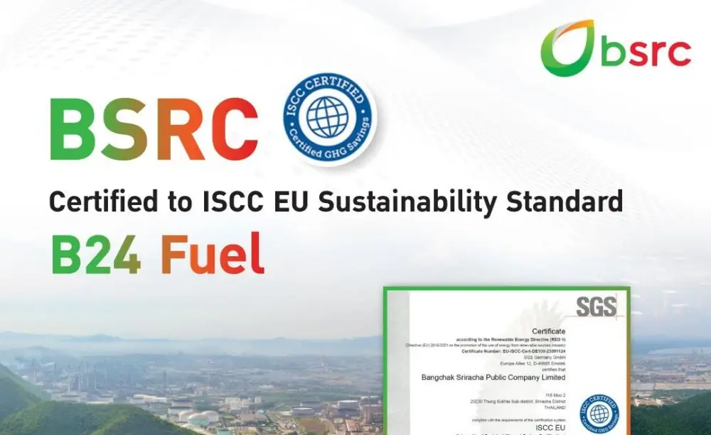 BSRC Achieves Sustainability Certification for B24 Fuel, Ready for Global Marine Customers